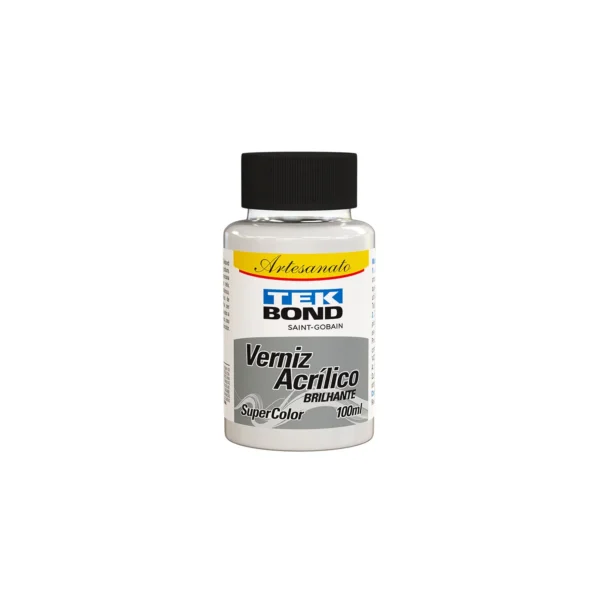 Verniz Acrílico Brilhante Tekbond Artesanato 100ml