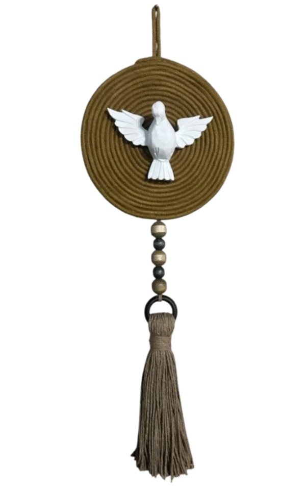 Kit Pendente Divino Caramelo com Cordão de Algodão