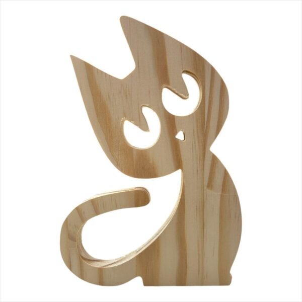 Gato de Pinus Tamanho Grande 20 cm
