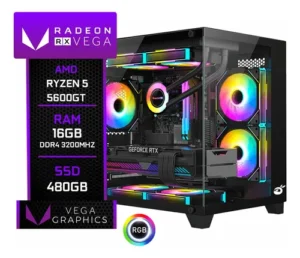 Pc Gamer Trigger Amd Ryzen 5 5600gt Ssd 480gb 16gb Ram Ddr4 480 Gb 16 Gb Amd Radeon Vega 7