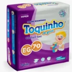 Fralda Toquinho Confort Sec Mega Tam Xg Barata 70 Tiras