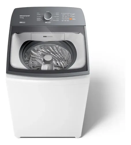 Máquina De Lavar Brastemp 14kg Branca Smart Sensor- Bwj14ab 127v Branco