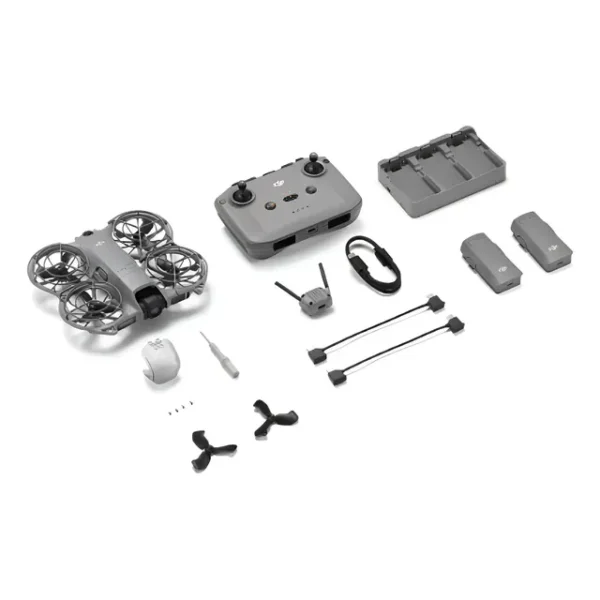 Drone Dji Neo 2 Fly More Combo Controle S/ Tela Br Cinza