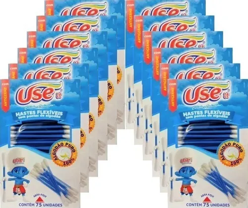 Kit Com 60 Caixas De Cotonete Oferta No Atacado