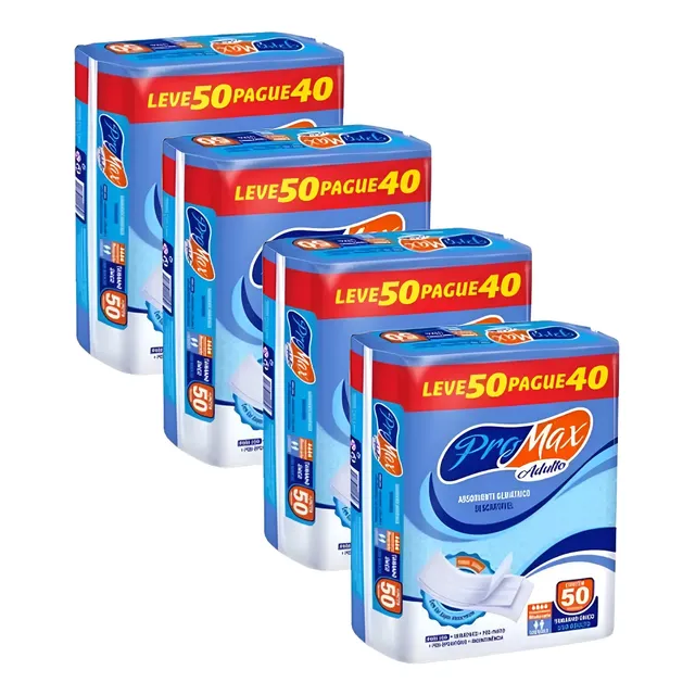 Absorvente Para Incontinencia Urinaria Com 200 Unidades