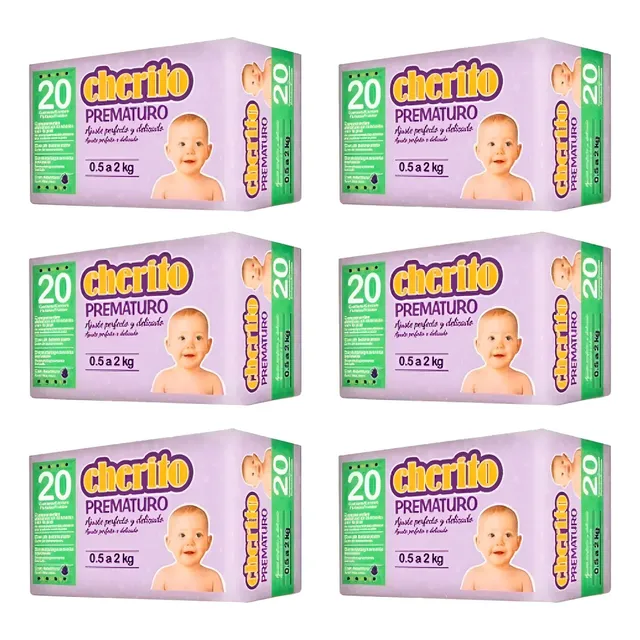 Kit Fraldas Prematuro: Conforto e Proteção para Bebês de 0,5-2kg